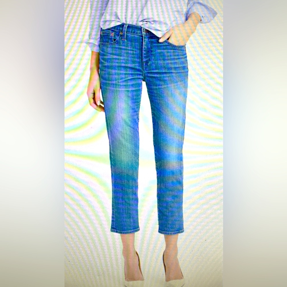 J.Crew vintage cropped jean, size 32, NWT